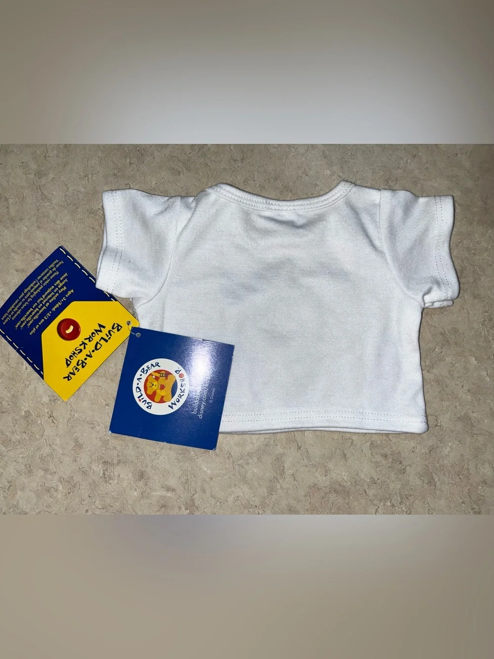 NWT Build a Bear Rare Disney Frozen Olaf Shirt White Olaf Face Top HTF Retired